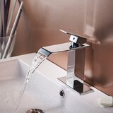 Single Hole Faucet Single Handle Bathroom Faucet With Drain Assembly 